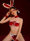 Dripdrip Christmas Red Bunny Uniform Roleplay Set
