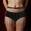 Dripdrip Edgy Leather Garter Belt