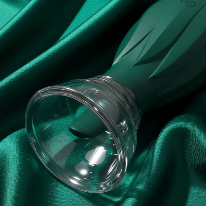 Dripdrip Premium Sonic Suction Tongue Vibe for Dual Body Pleasure