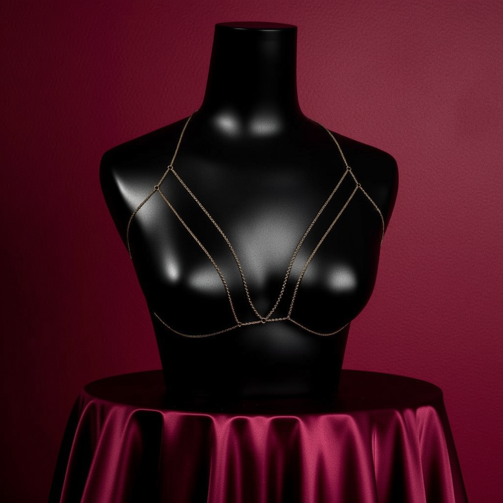 Dripdrip Minimalist Chest Body Chain