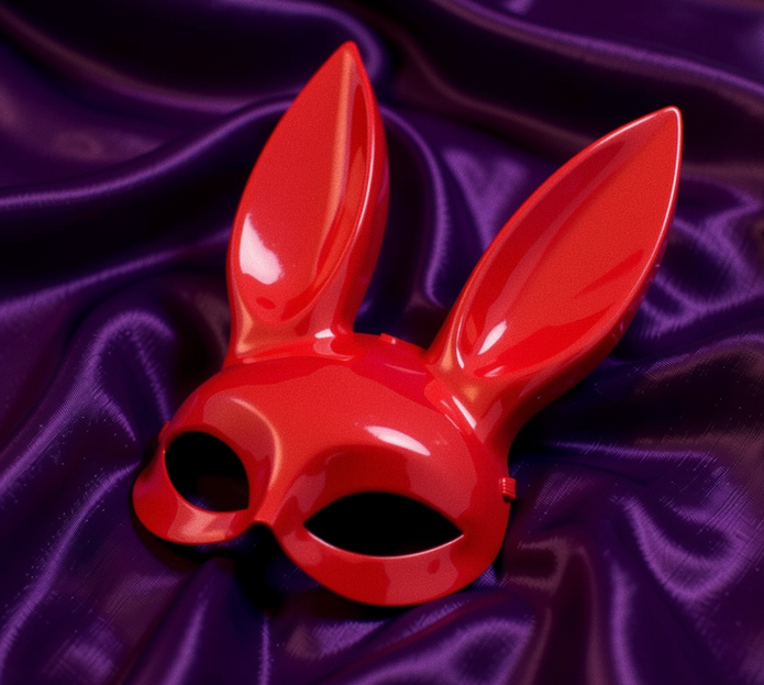 Dripdrip Edgy Leather Restraint Mask