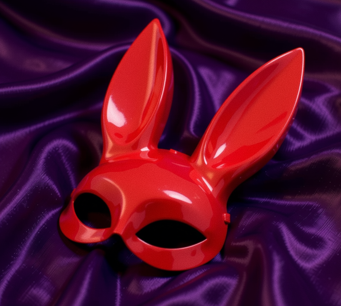 Dripdrip Edgy Leather Restraint Mask