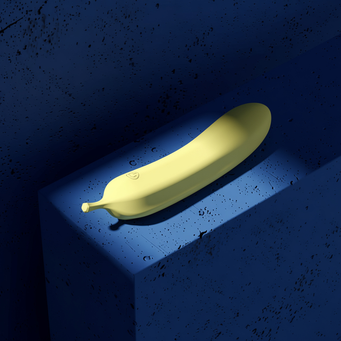 Dripdrip Premium Silicone Novelty Banana Vibrator