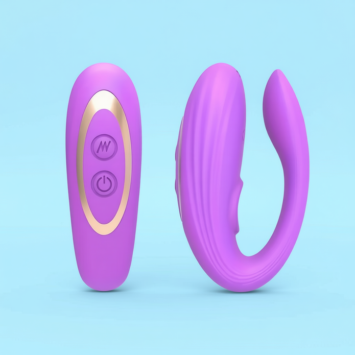 Dripdrip Multi-Pattern U-Shape Dual Couples Stimulator