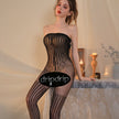 Dripdrip Sheer Mesh Uniform Bodystocking