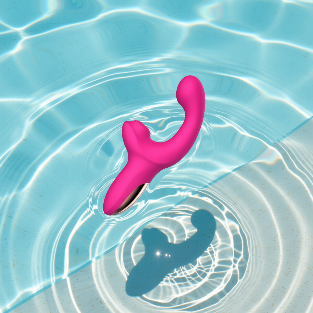 Dripdrip Premium Air Pulse Sucking & Vibrating Dual Stimulator