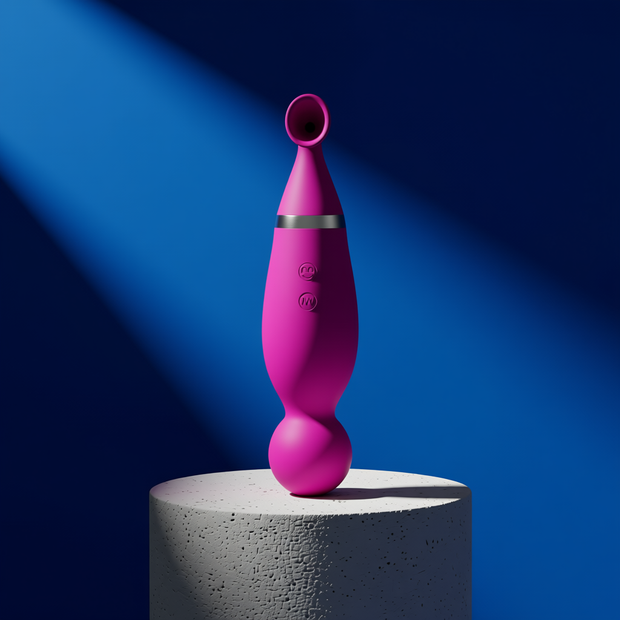 Dripdrip Elite Sucking & Vibrating Dual Climax Vibe