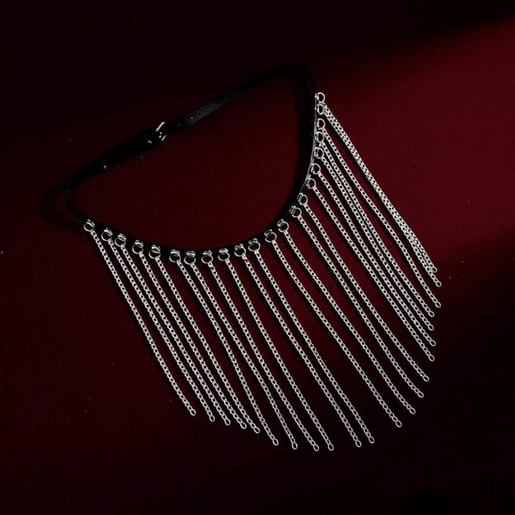 Dripdrip Edgy Leather Garter Belt