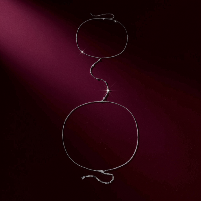 Dripdrip Simple Hollow Body Chain