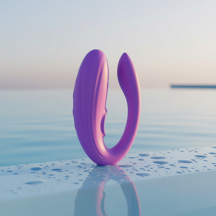 Dripdrip Multi-Pattern U-Shape Dual Couples Stimulator