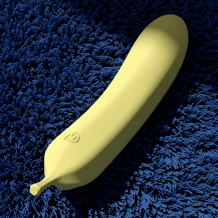 Dripdrip Premium Silicone Novelty Banana Vibrator