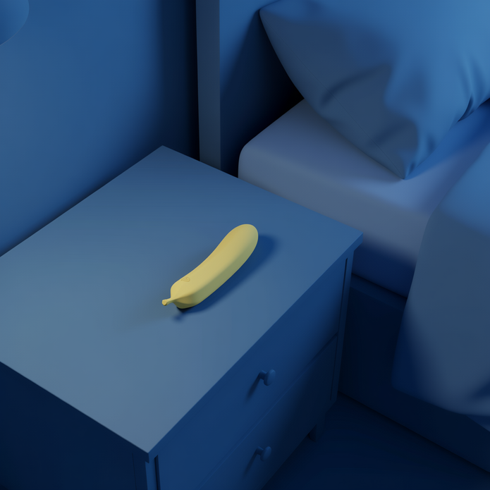 Dripdrip Premium Silicone Novelty Banana Vibrator