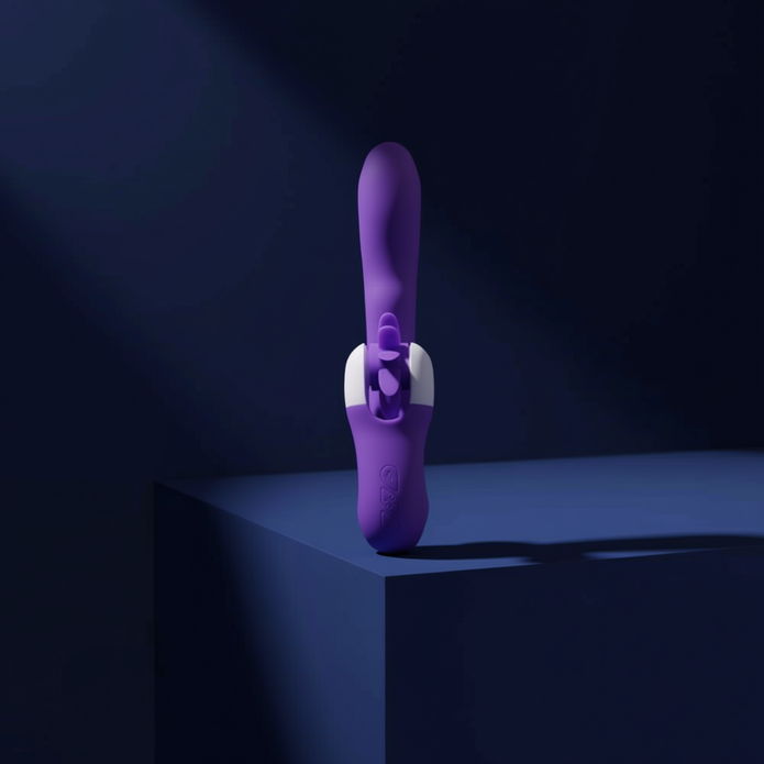 Dripdrip Rechargeable Rotating Warming Tongue Clitoral Stimulator