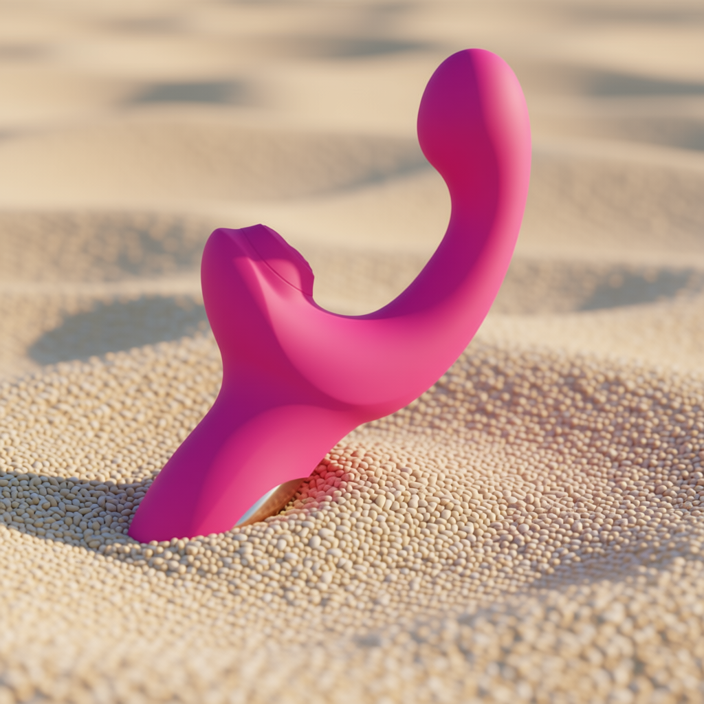 Dripdrip Premium Air Pulse Sucking & Vibrating Dual Stimulator