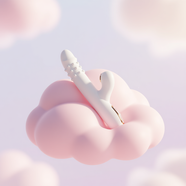 Dripdrip Automatic Thrusting & Licking Sucking Couples Vibrator