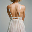 Dripdrip Lace Mesh Hollow Suspender Babydoll dripdrip