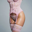 Dripdrip Lace Push-Up Chemise Stocking Set dripdrip