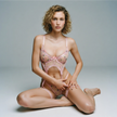 Dripdrip Pure Desire: Sheer Floral Embroidery Ethereal Innocence Set dripdrip