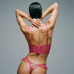 Dripdrip Whisper-Lace Contour Bodysuit & Garter Set - Cherish Me Underwire & Thong Duo dripdrip