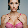 Dripdrip Whisper-Lace Contour Bodysuit & Garter Set - Cherish Me Underwire & Thong Duo dripdrip